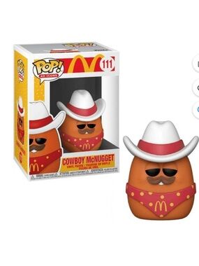 Funko Ad Icons Cowboy McNugget Figure - Red, White, Brown